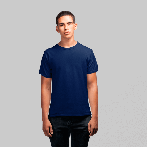Мужская темно-синяя футболка