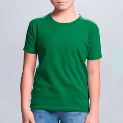 Зеленая детская футболка