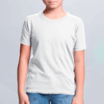 Белая детская футболка