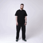 Черная футболка унисекс