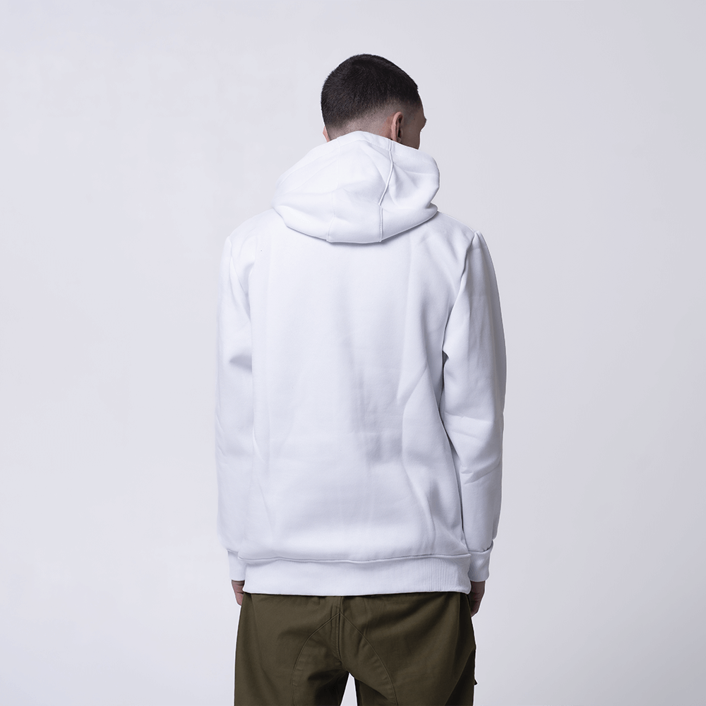 Белая мужская толстовка