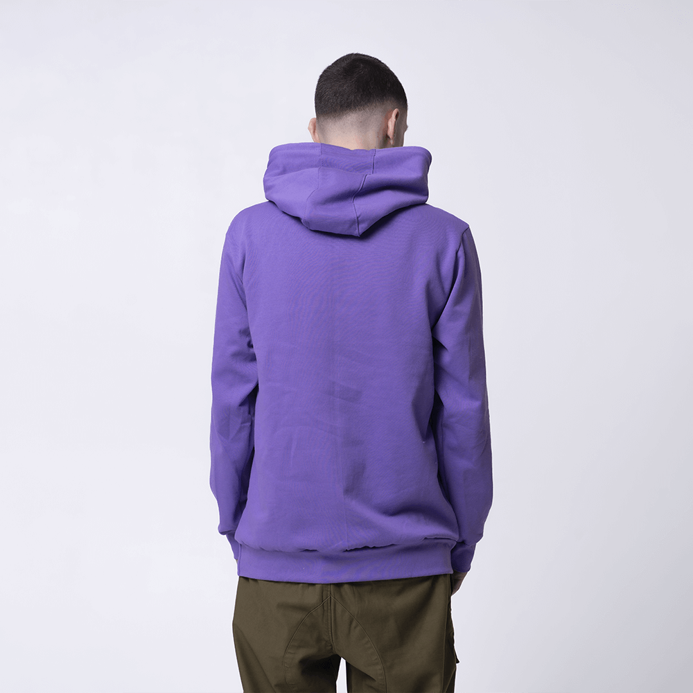 Фиолетовая мужская толстовка