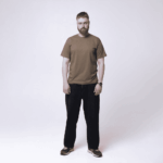 Оливковая футболка