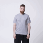 Серая мужская футболка