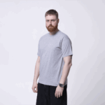 Серая мужская футболка