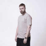 Футболка серебро