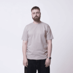 Футболка серебро