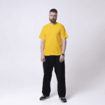 Светло желтая футболка