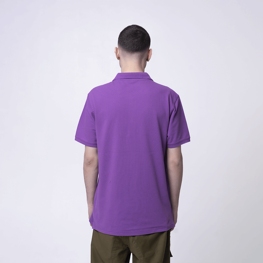 Мужское фиолетовое поло