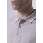 Серое мужское поло