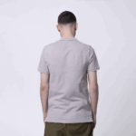 Серое мужское поло