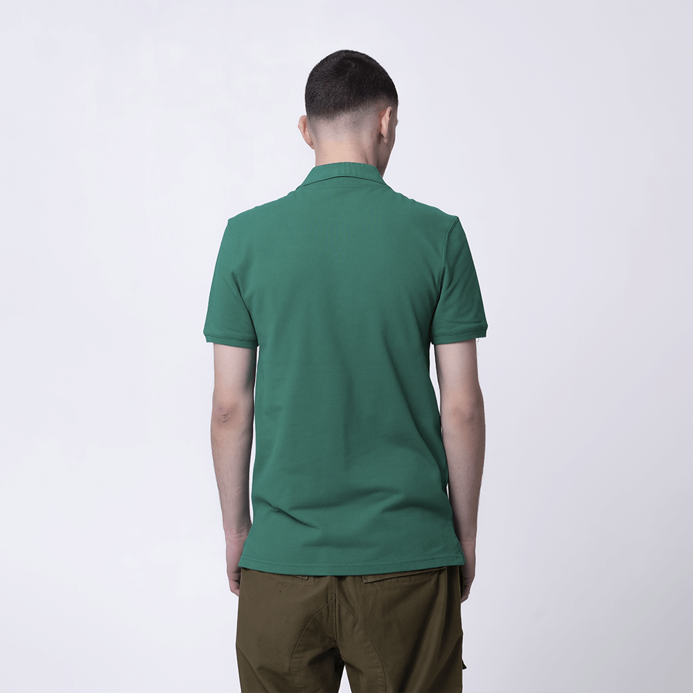 Мужское зеленое поло