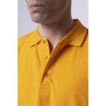 Мужское желтое поло