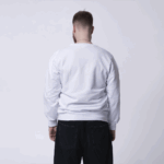 Белый мужской свитшот