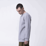 Серый мужской свитшот