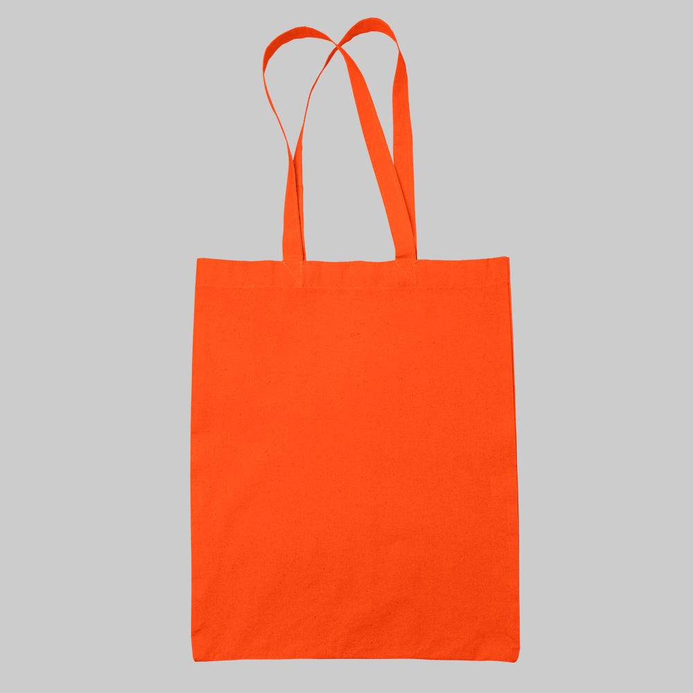 Оранжевый шоппер