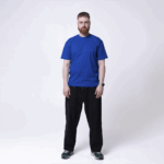 Синяя футболка унисекс