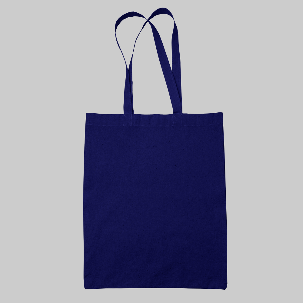 Темно-синий шоппер