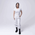 Белая женская футболка