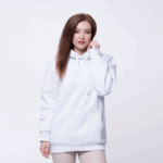 Белая женская толстовка