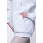 Белая женская толстовка