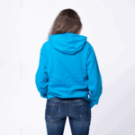 Бирюзовая женская толстовка