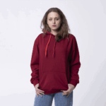 Бордовая женская толстовка