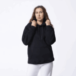 Черная женская толстовка