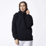 Черная женская толстовка