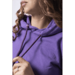 Фиолетовая женская толстовка