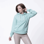 Мятная женская толстовка