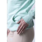 Мятная женская толстовка