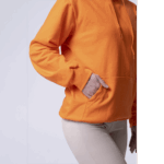 Оранжевая женская толстовка