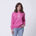 Розовая женская толстовка