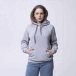 Серая женская толстовка