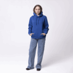 Синяя женская толстовка