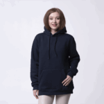 Темно-синяя женская толстовка