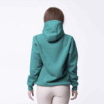 Зеленая женская толстовка