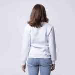 Белый женский свитшот