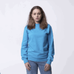Бирюзовый женский свитшот