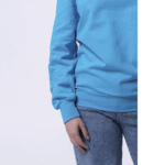 Бирюзовый женский свитшот