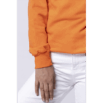 Оранжевый женский свитшот