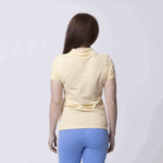 Женское бежевое поло