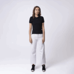 Женское черное поло