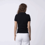 Женское черное поло