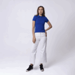 Синее женское поло