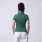 Зеленое женское поло