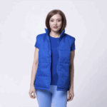 Синяя жилетка