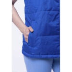 Синяя жилетка