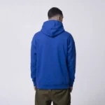 Синяя толстовка оверсайз